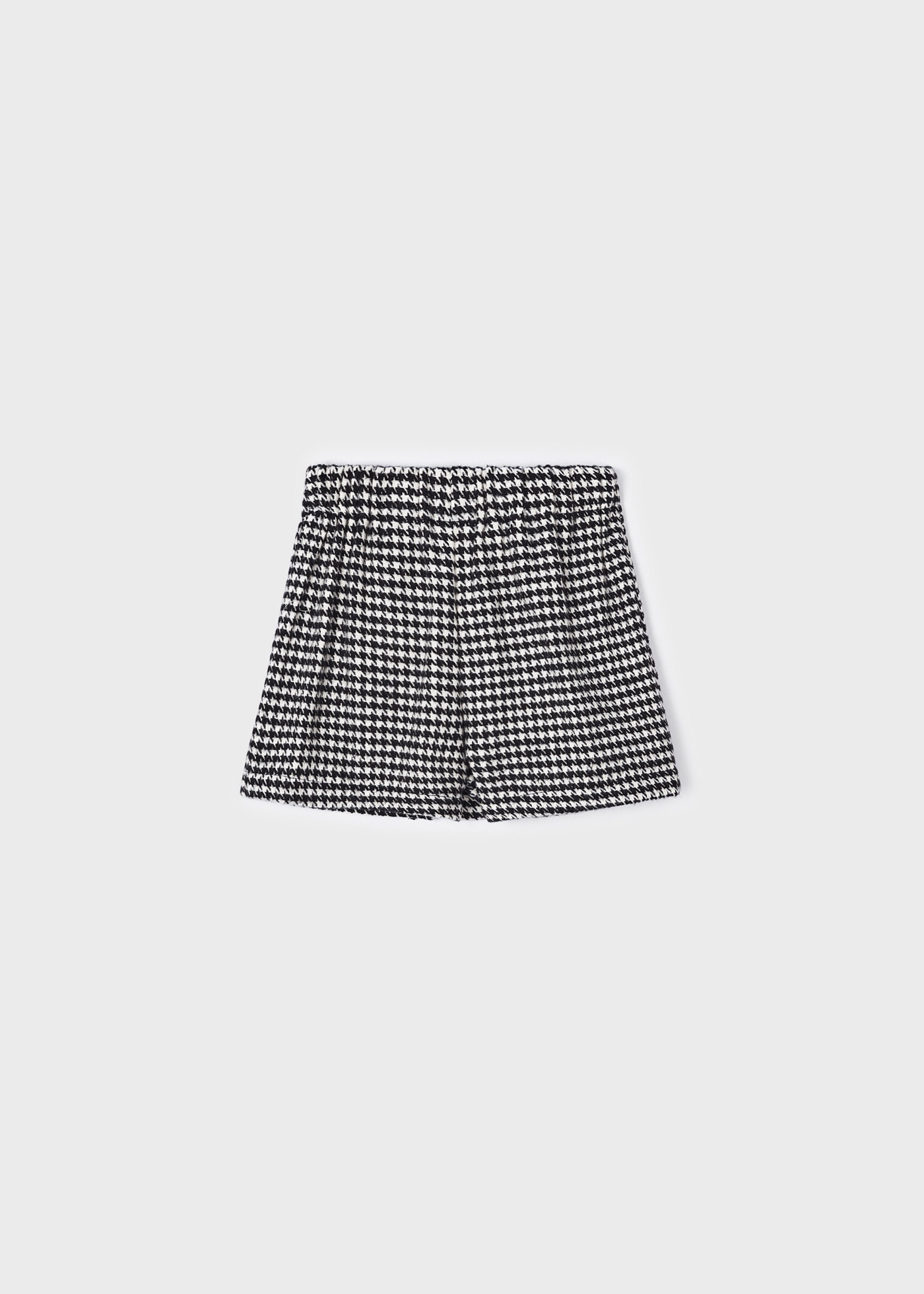 calças culote xadrez para meninas