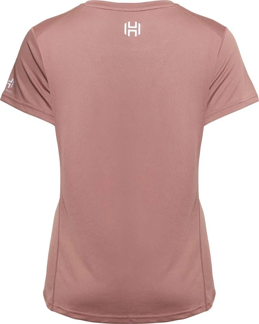 Hellner Tossis Mesh Tee Wmn Burlwood