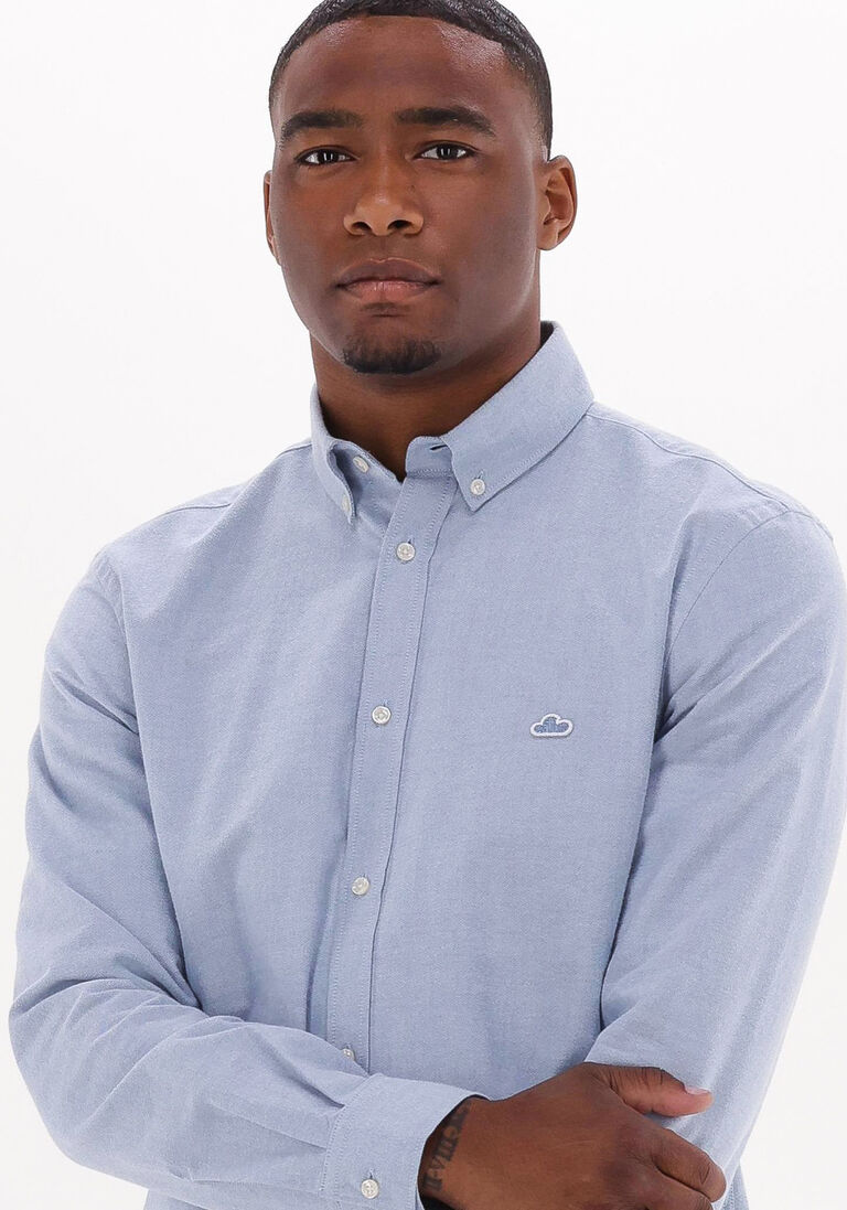 THE GOODPEOPLE lichtblauwe the goodpeople casual overhemd seinfield
