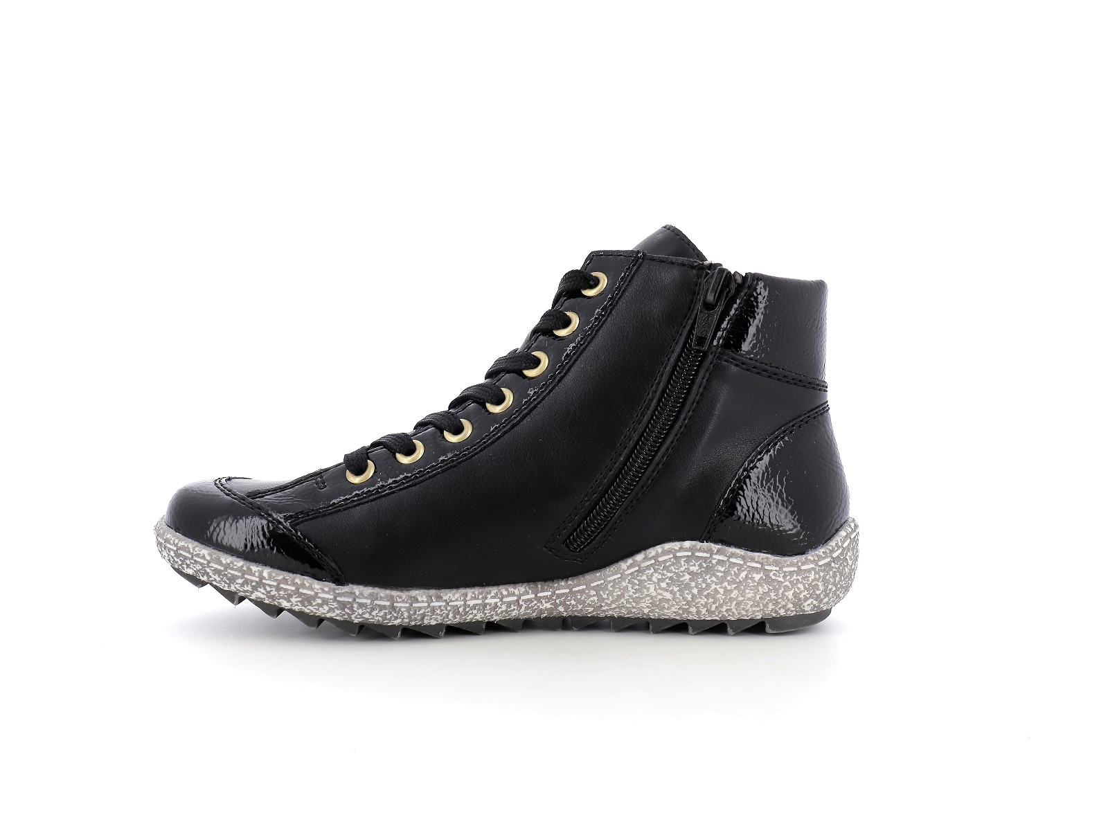 Rieker-L7503 Synthétique Noir