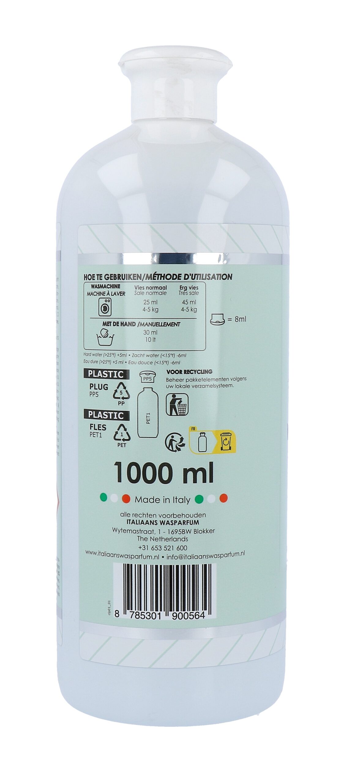 B&B Italiaans Wasmiddel Katoen Bloem (1000 ml)