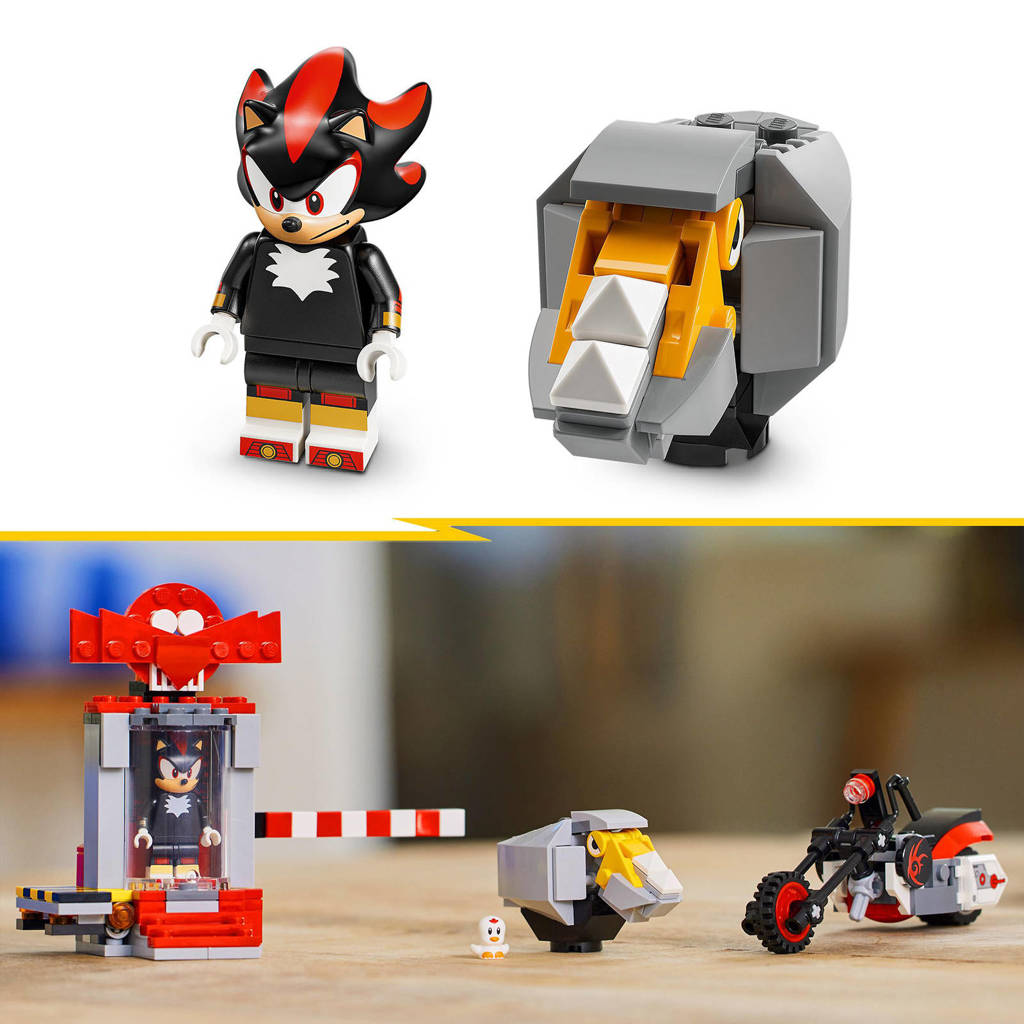 De grote ontsnapping van SonicShadow the Hedgehog ontsnapping Actiefiguren en Motor Speelgoed 76995