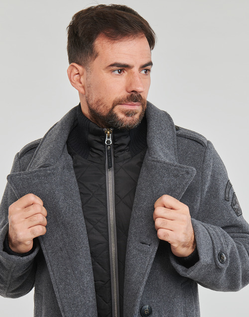Petrol Industries - MEN JACKET WOOL - Gris