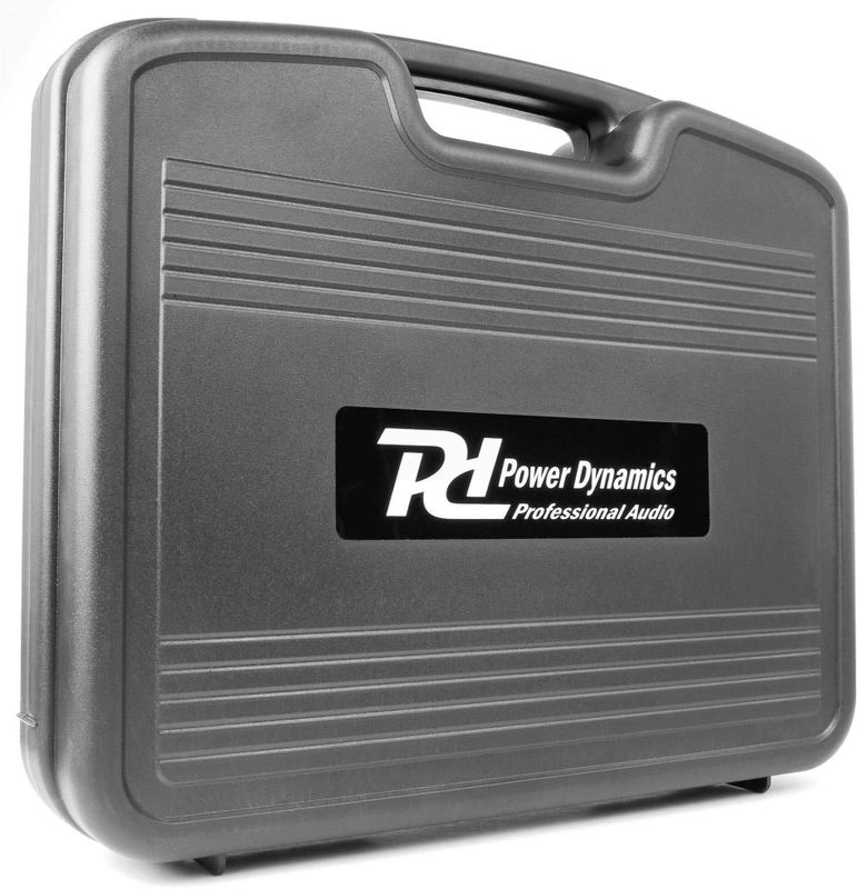 Power Dynamics PD782 Draadloos Microfoon Systeem UHF 2x 8-Kanaals Microfoons