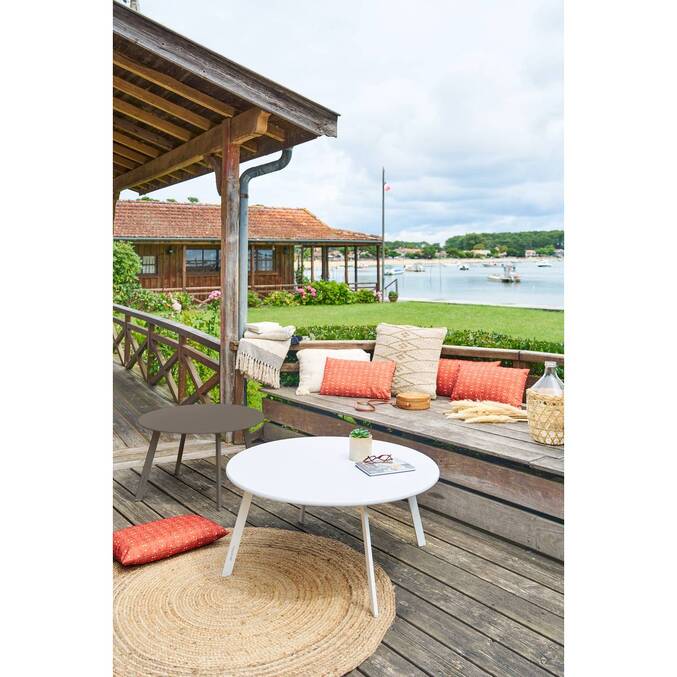 Table d'appoint de jardin rond SAONA Tonka