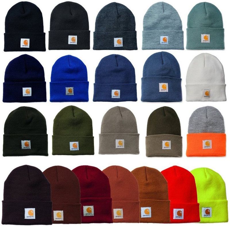 Carhartt Muts ACRYLIC WATCH HAT Winter White - Beanie