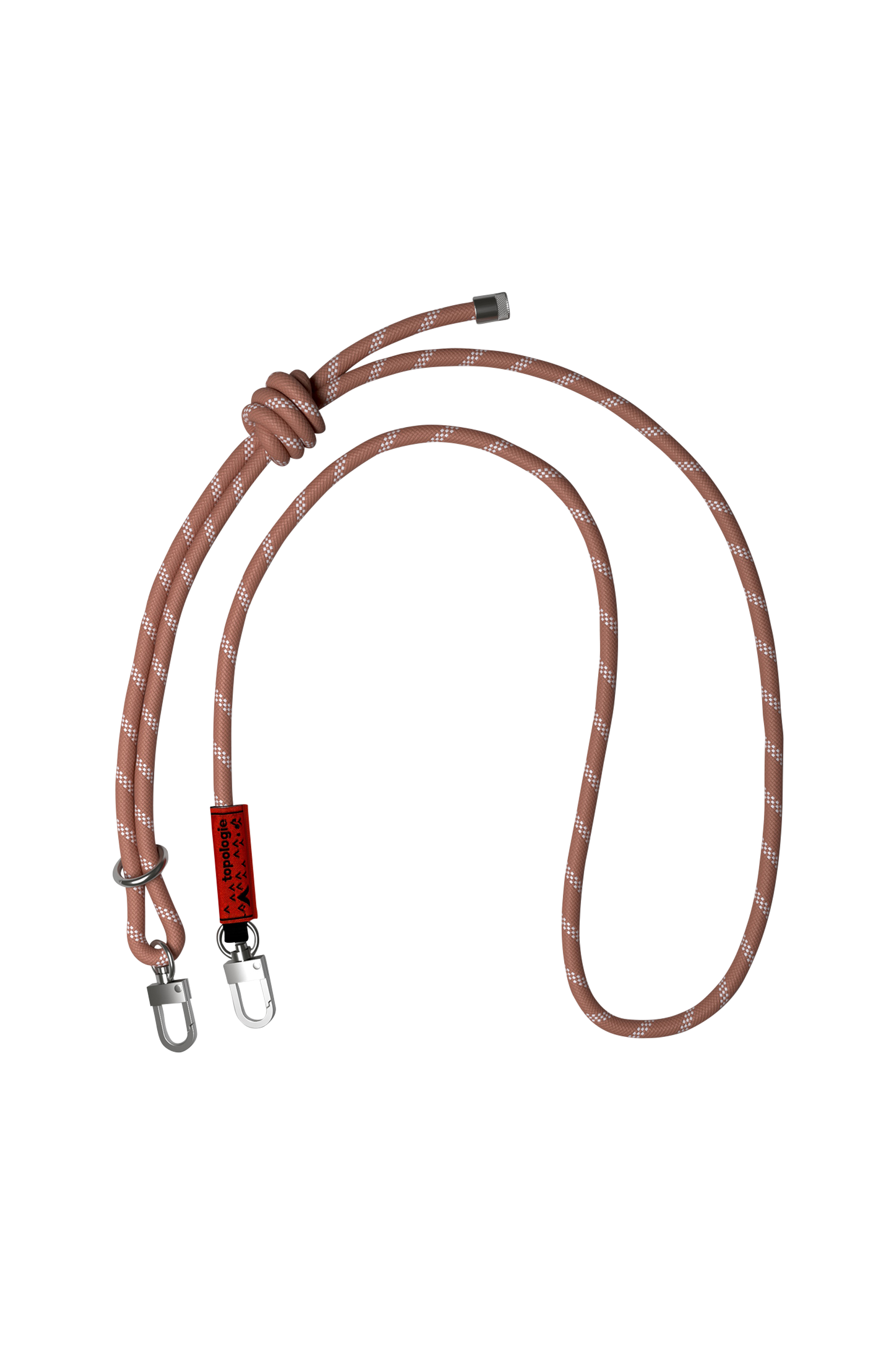 TOPOLOGIE cordon de téléphone 8.0mm Rope Strap Rose