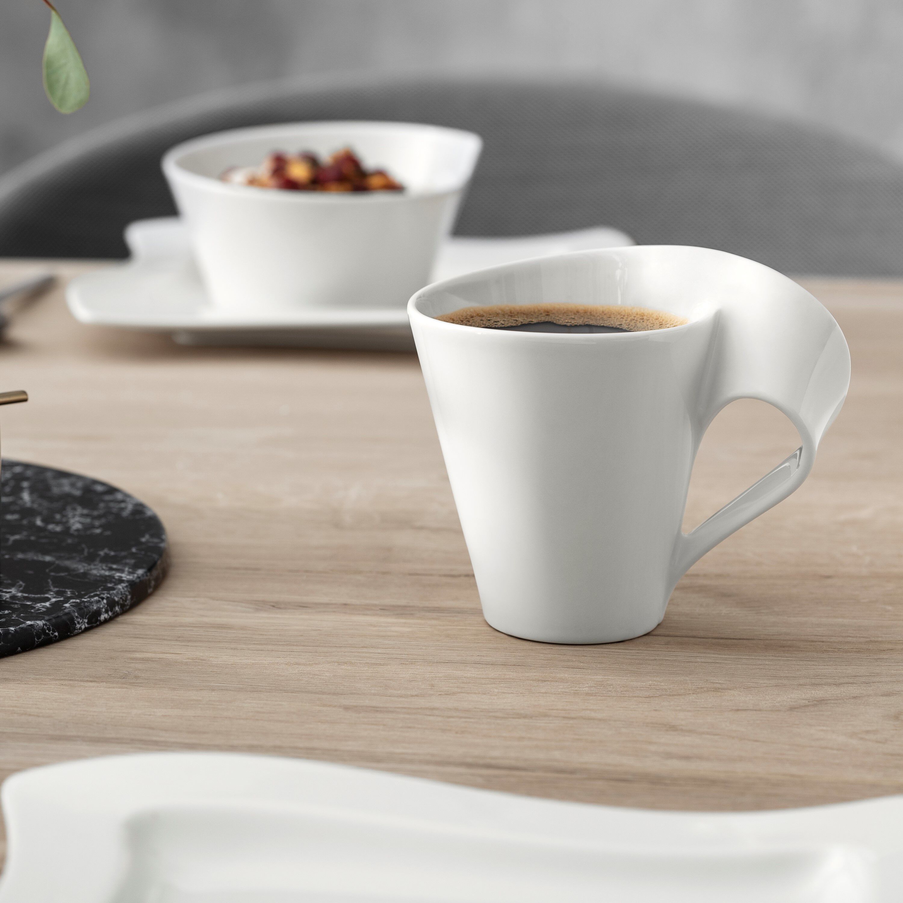NewWave Dinnerware set White, Premium Porcelain