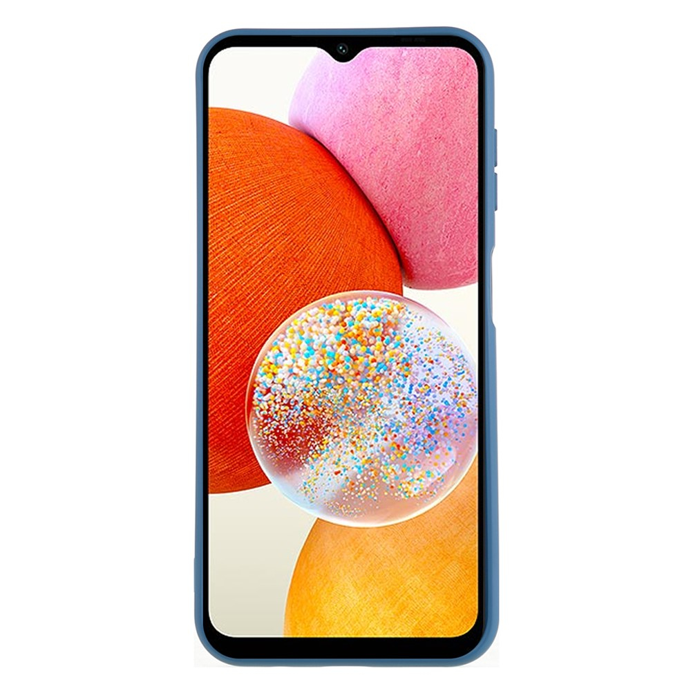 Samsung Galaxy A16 Gummi Case Hülle mit Kameraschutz - Dunkelblau (Matt)