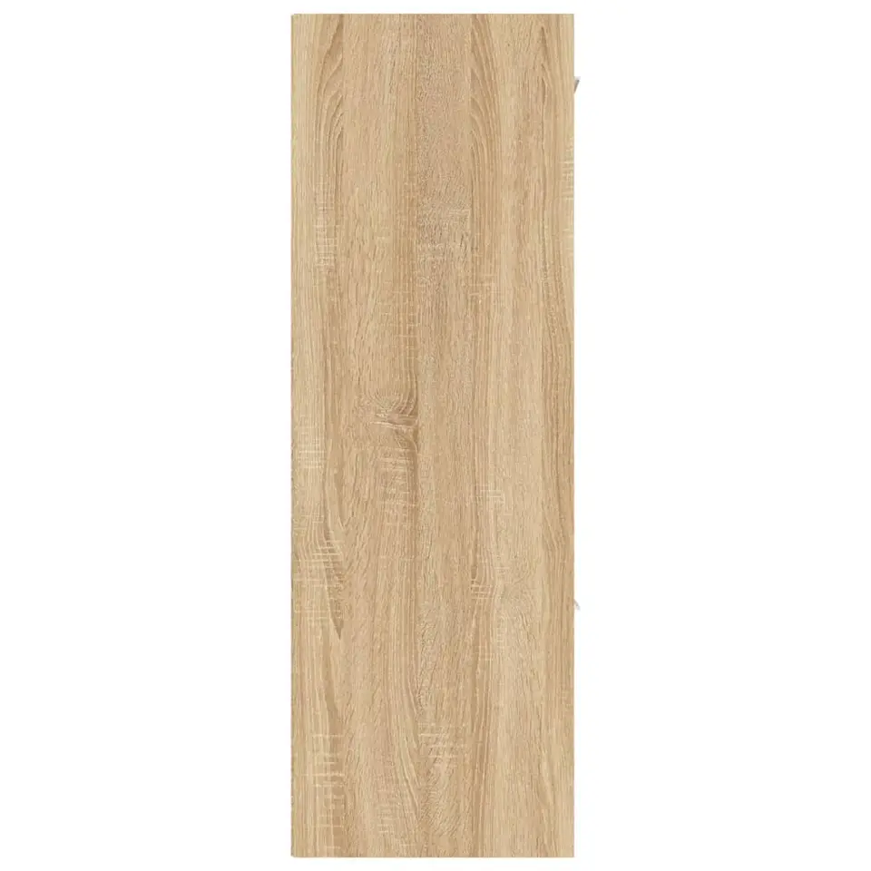 vidaXL - Opbergkast - Bruin - Bewerkt hout
