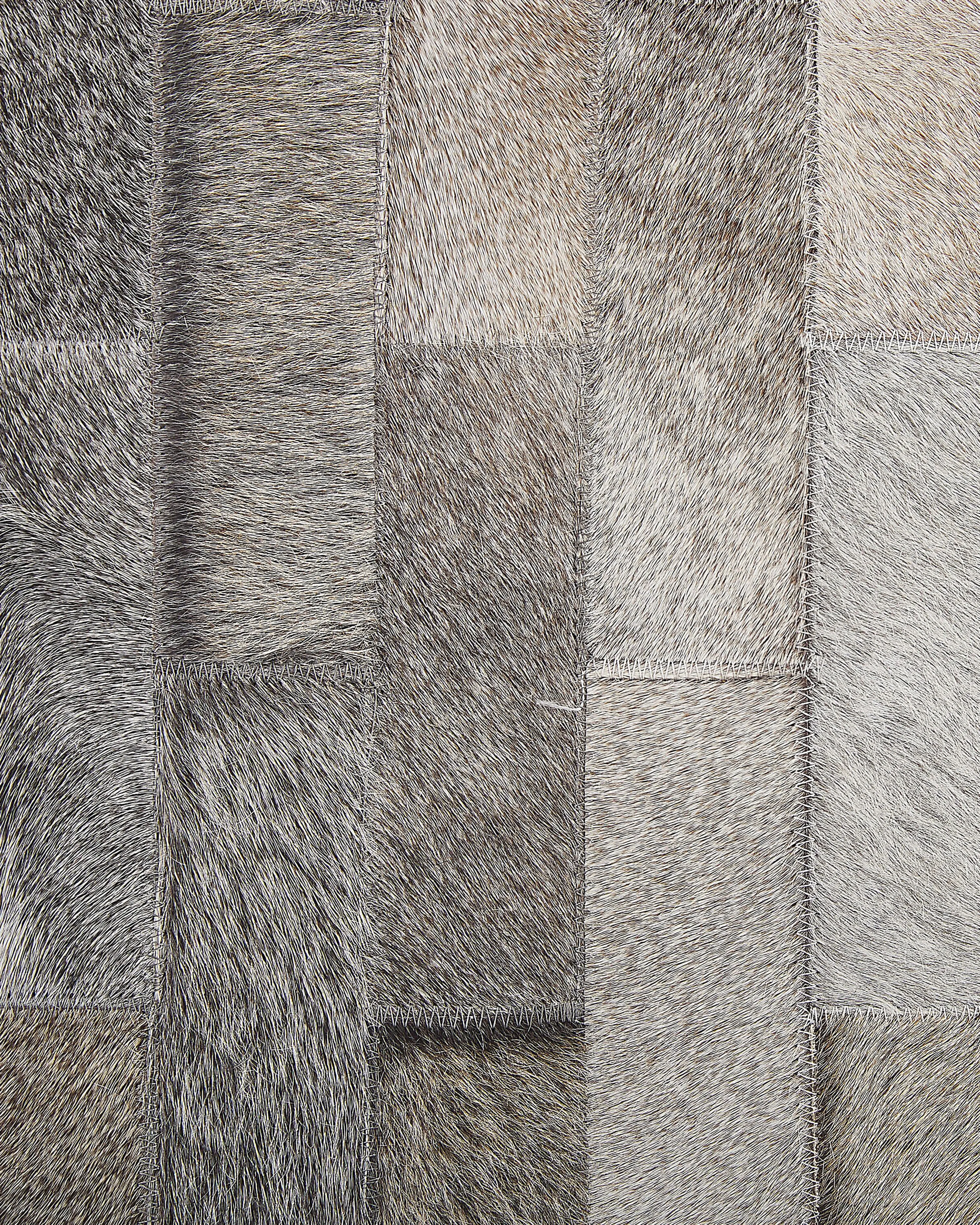 Vloerkleed DUTLAR Beige ø 140 cm Leer