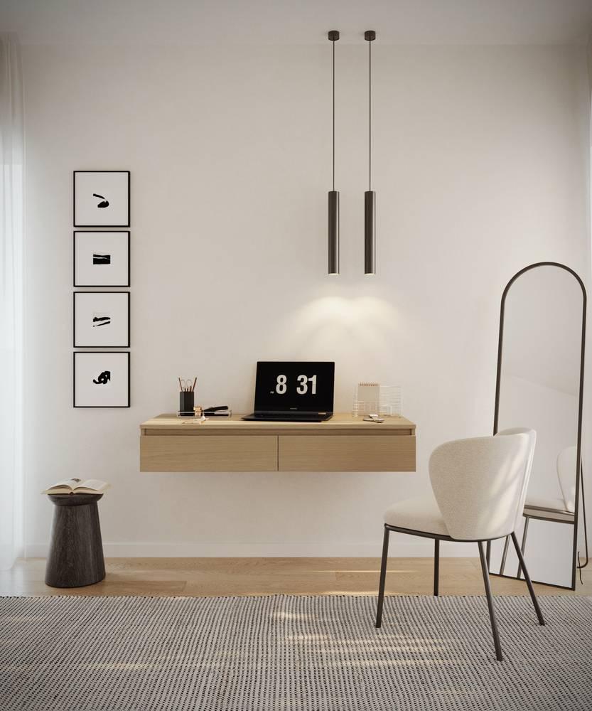 NADUVI Collection Kaptafel Kate zwevend 120cm