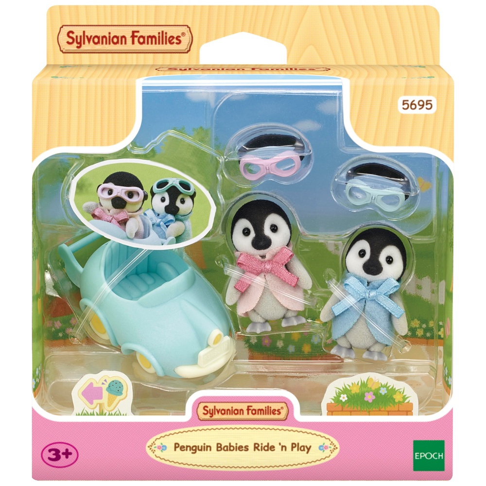 Sylvanian Families Pinguinbabys Fahr- und Spielset