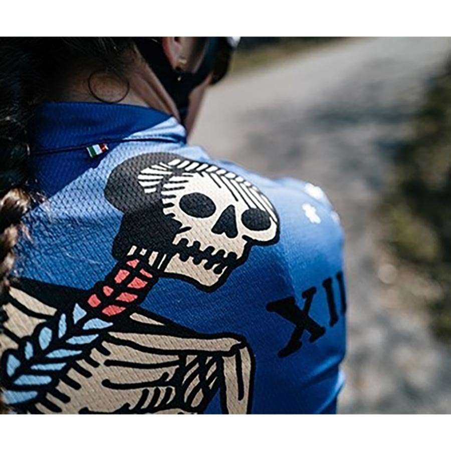 Q36.5 G1 Tarocco Fietsshirt Korte Mouwen Blauw/Multi Dames