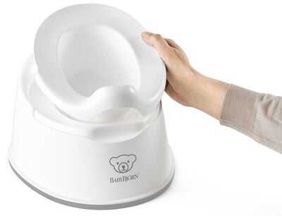 BabyBjörn Smart Potte, White/Grey