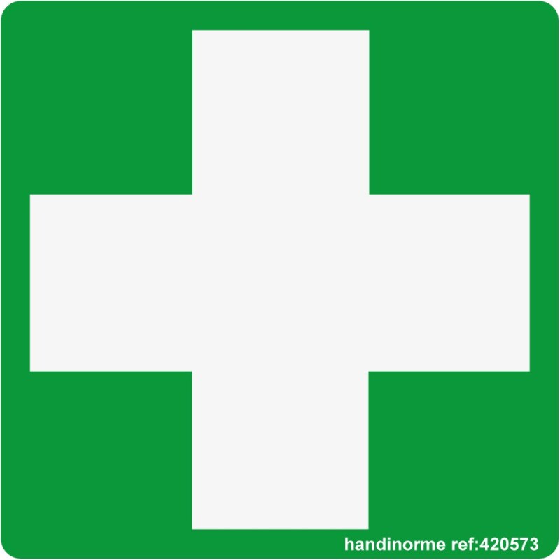 Panneau signalétique Premiers Secours - E003 - ISO 7001