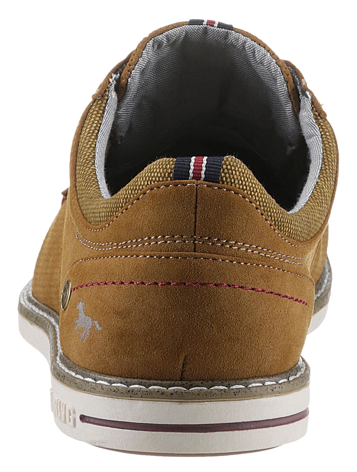 Mustang Shoes Schnürschuh  , Freizeitschuh, Halbschuh, Schnürschuh mit Perforation