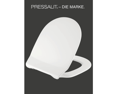 PRESSALIT Connexion toiletzitting voor Ideal Standard Connect, wit, met soft-close mechanisme