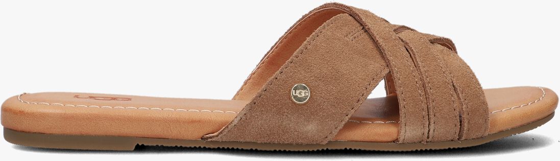 bruine ugg slippers w kenleigh slide