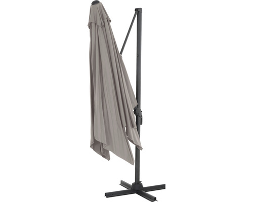 Siena Garden Califorina zweefparasol 300 x 300 cm taupe