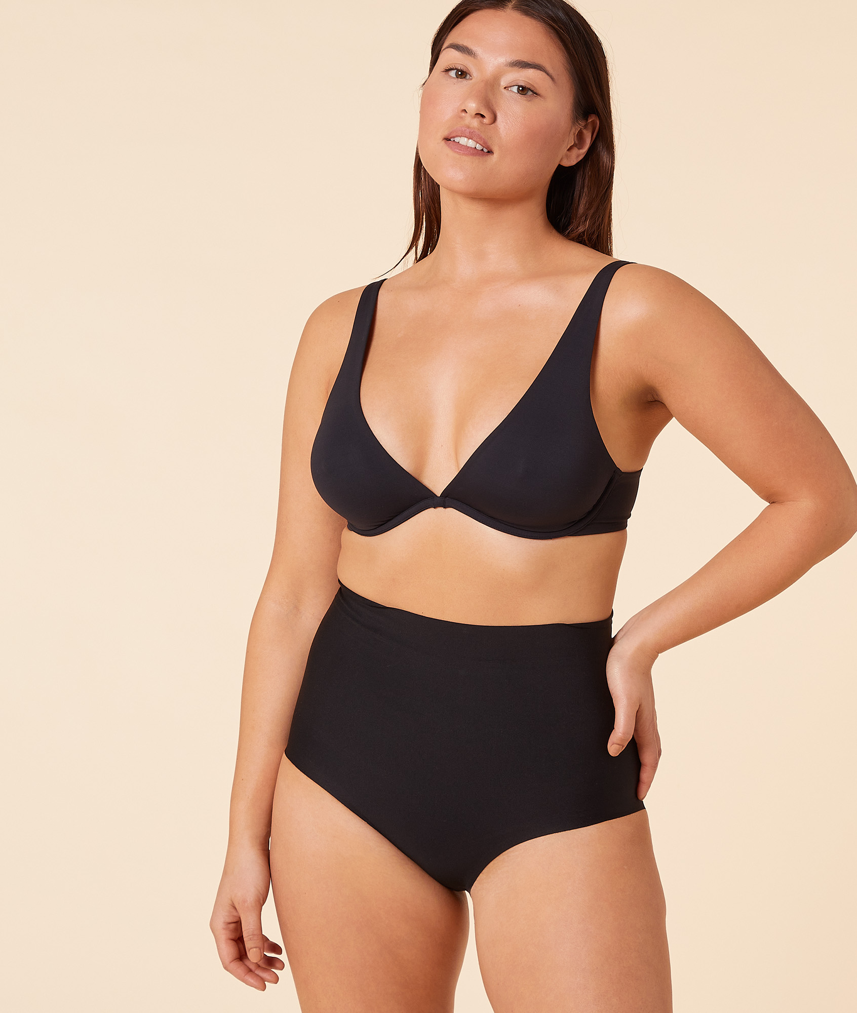 Culotte gainante taille haute - Maintien fort