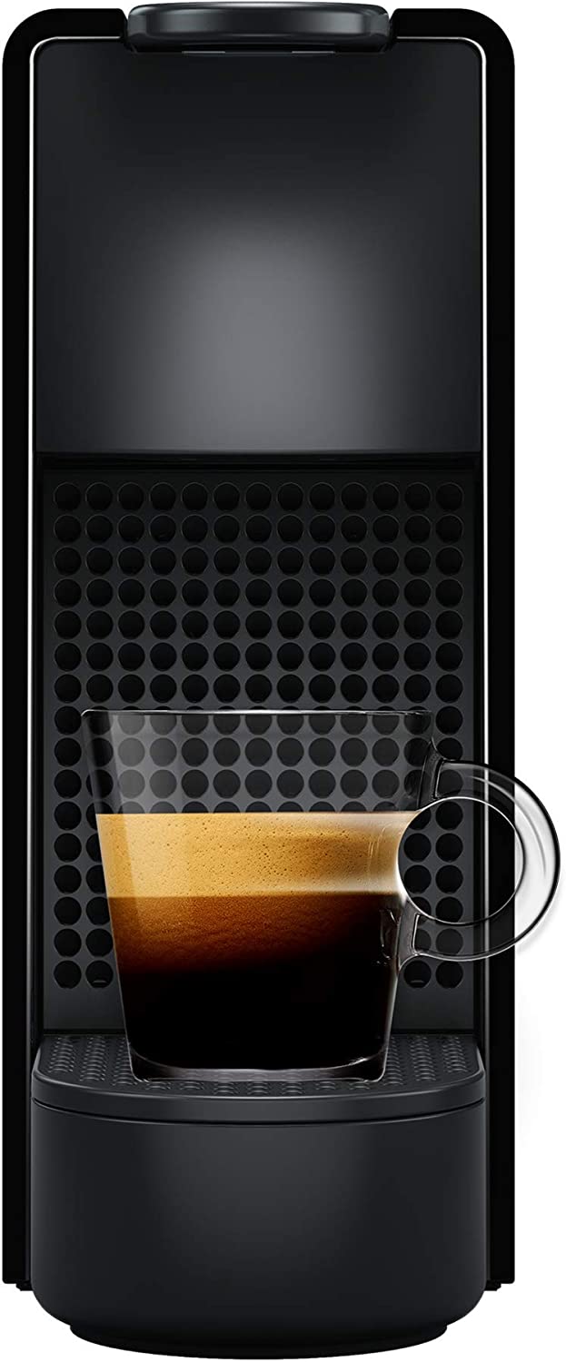 Nespresso Essenza Mini Cafeteira 110V, m&aacute;quina de caf&eacute; Espresso compacta para casa, m&aacute;quina de c&aacute;psula / c&aacute;psula el&eacute;trica autom&aacute;tica (branca)