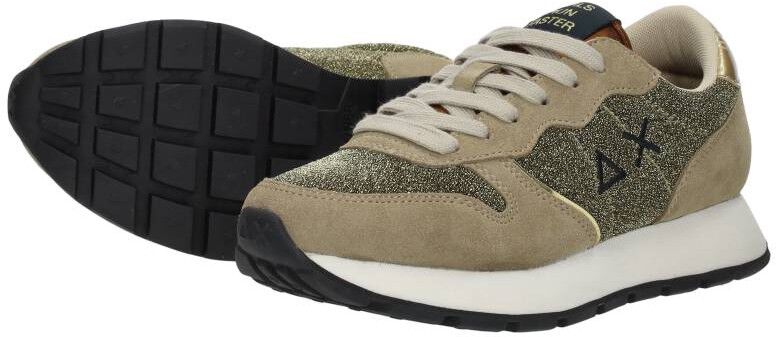Sun68 Ally Glitter Mesh beige