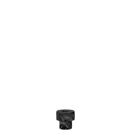 Mette Ditmer Marble Small Lysestage, Black/Grey