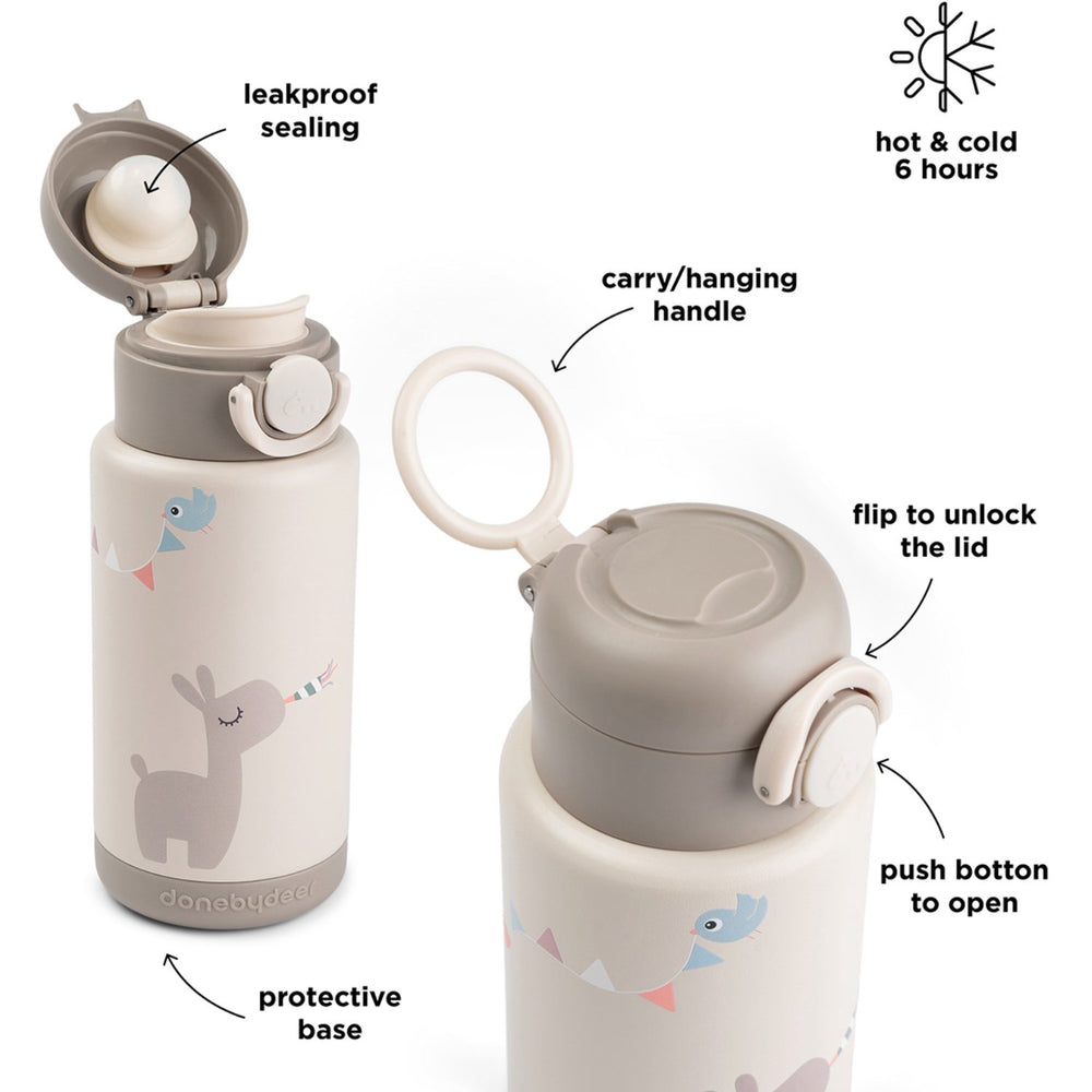 Køb DonebyDeer Sand Termoflaske Celebration 340 Ml