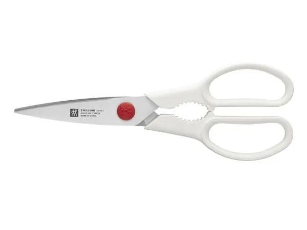 ZWILLING 38542-007-0, Kniv/bestik bloksæt, Rustfrit stål, Plast, Sølv, Sort, Hvid