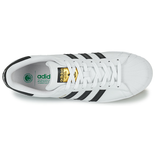 adidas Originals - SUPERSTAR VEGAN - Blanc / Noir