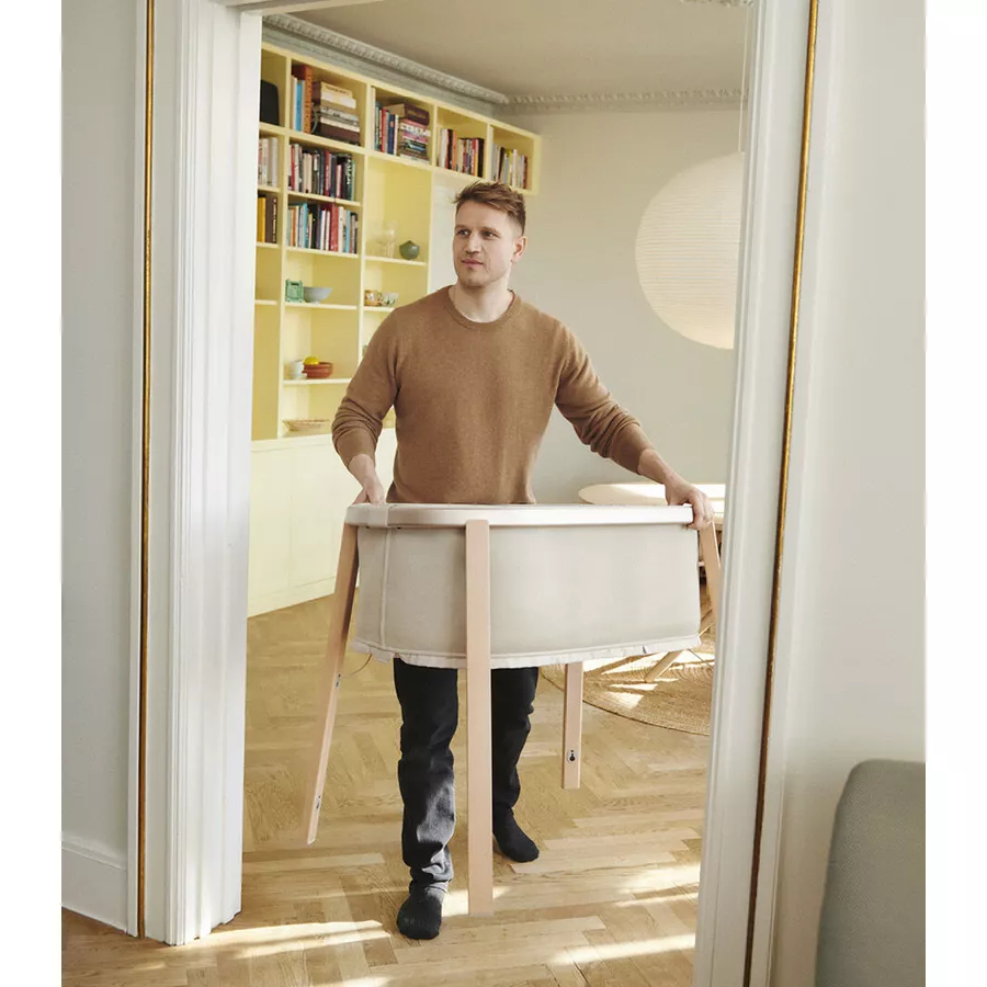 STOKKE® Snoozi™ Subenbett Graphite Grey​ Inkl. Matratze