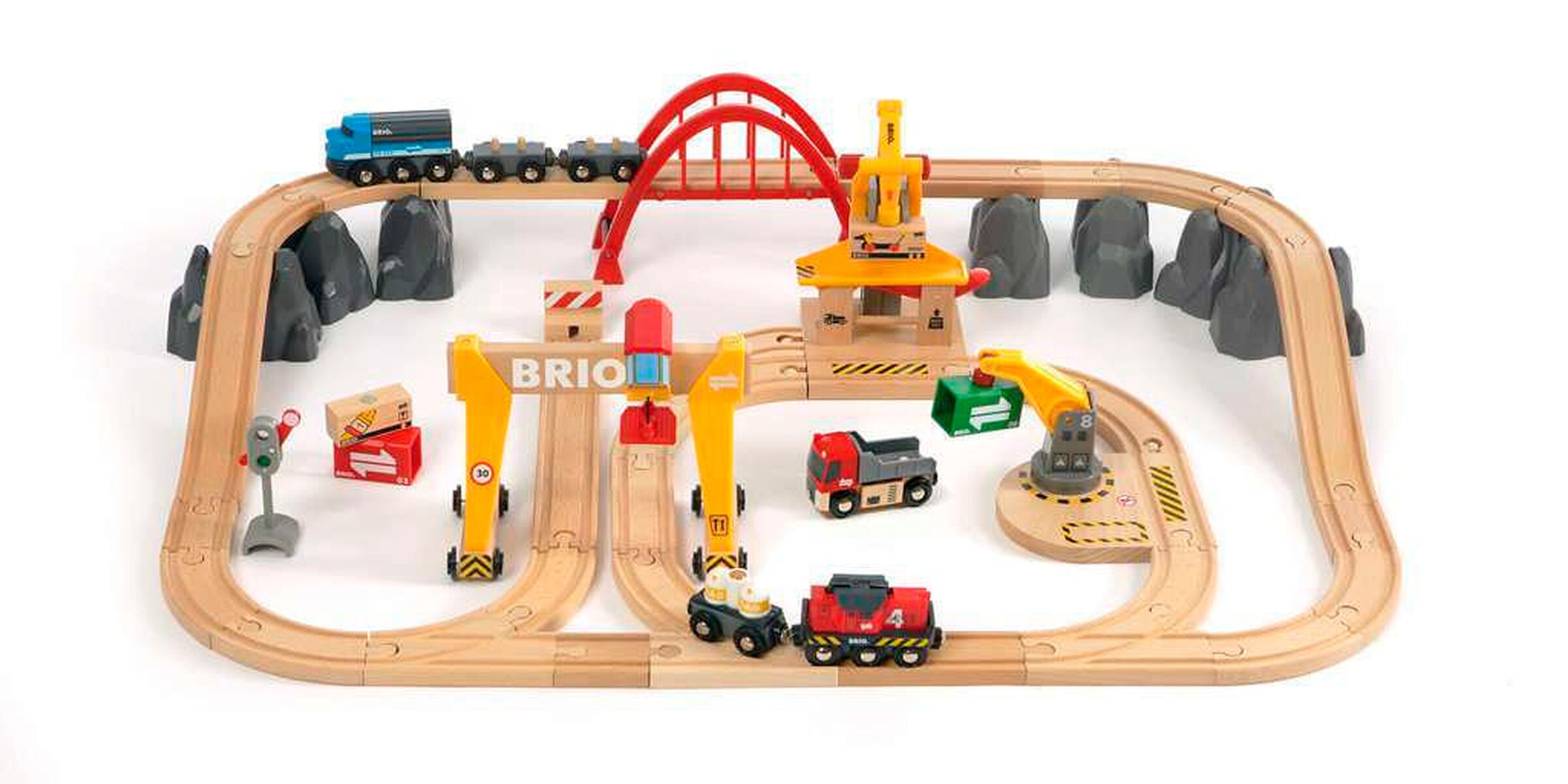 BRIO Frachten Set Deluxe