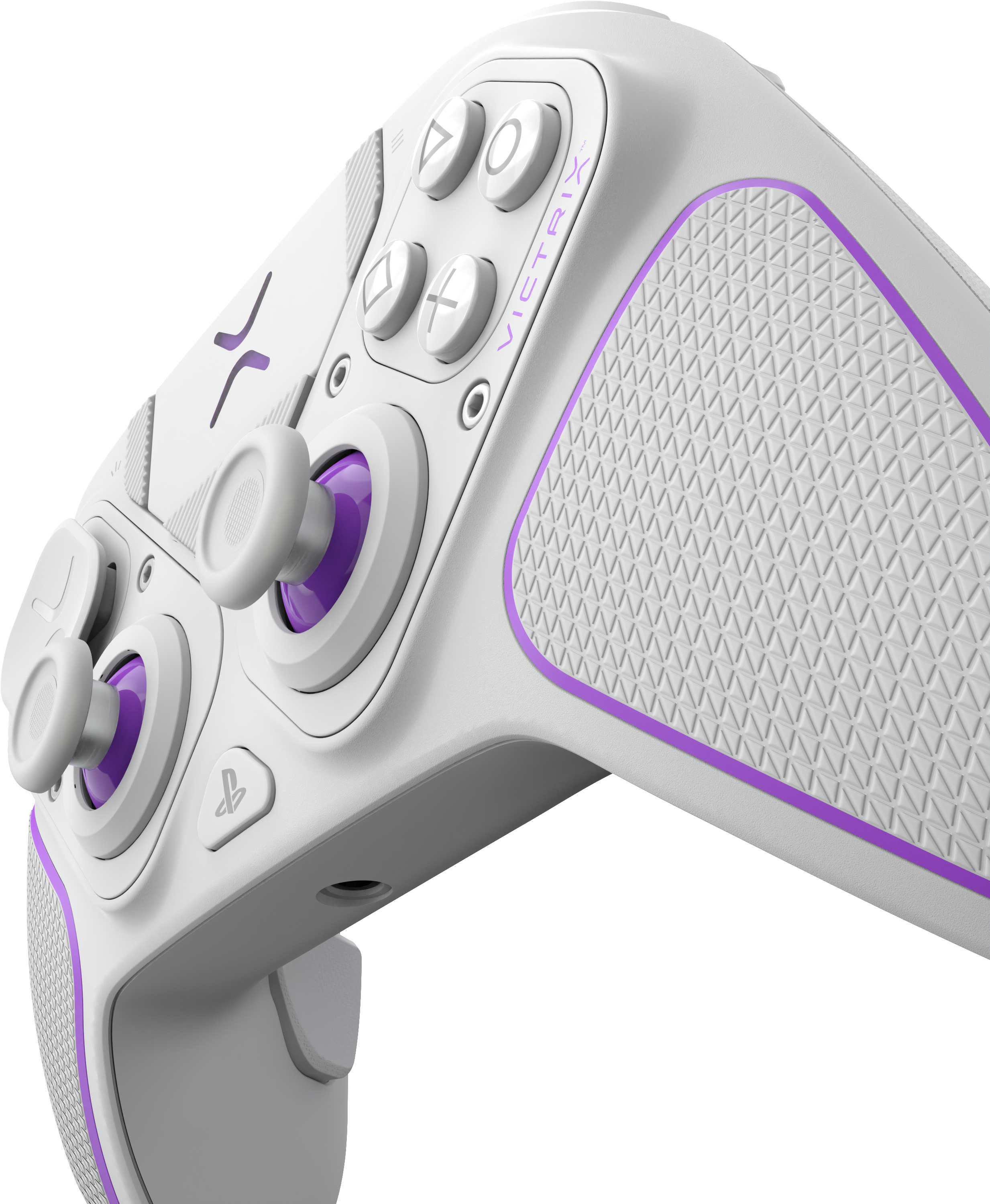 VICTRIX - Pro BFG Kabelloser Wireless Game Controller für PS5 / PS4 / PC (052-002-WH) - Weiss