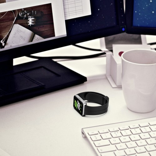 Samsung Galaxy Watch Fit3 (40mm) Silikon Sportarmband - Schwarz