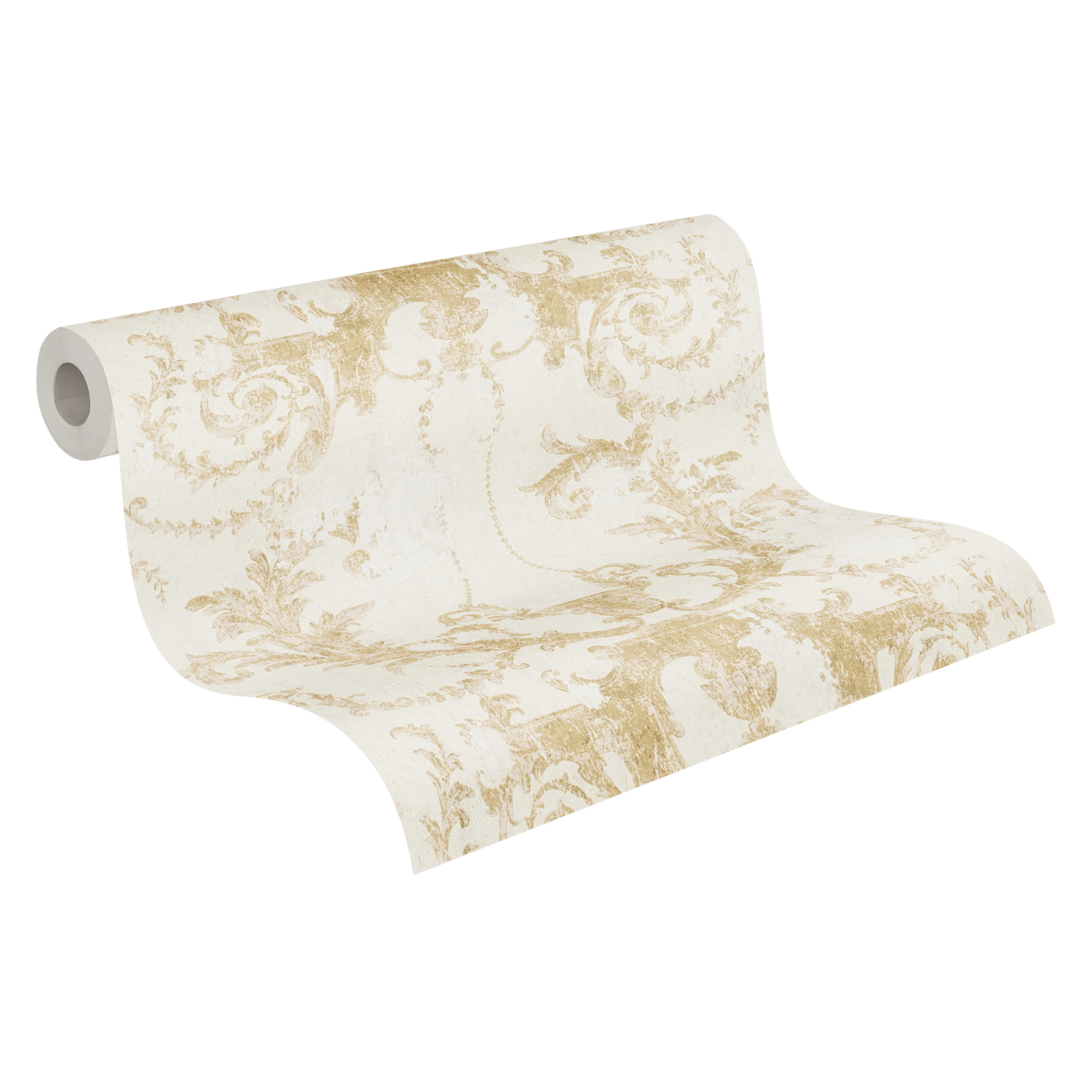 Vliestapete HISTORY OF ART - gold-creme - 10 Meter