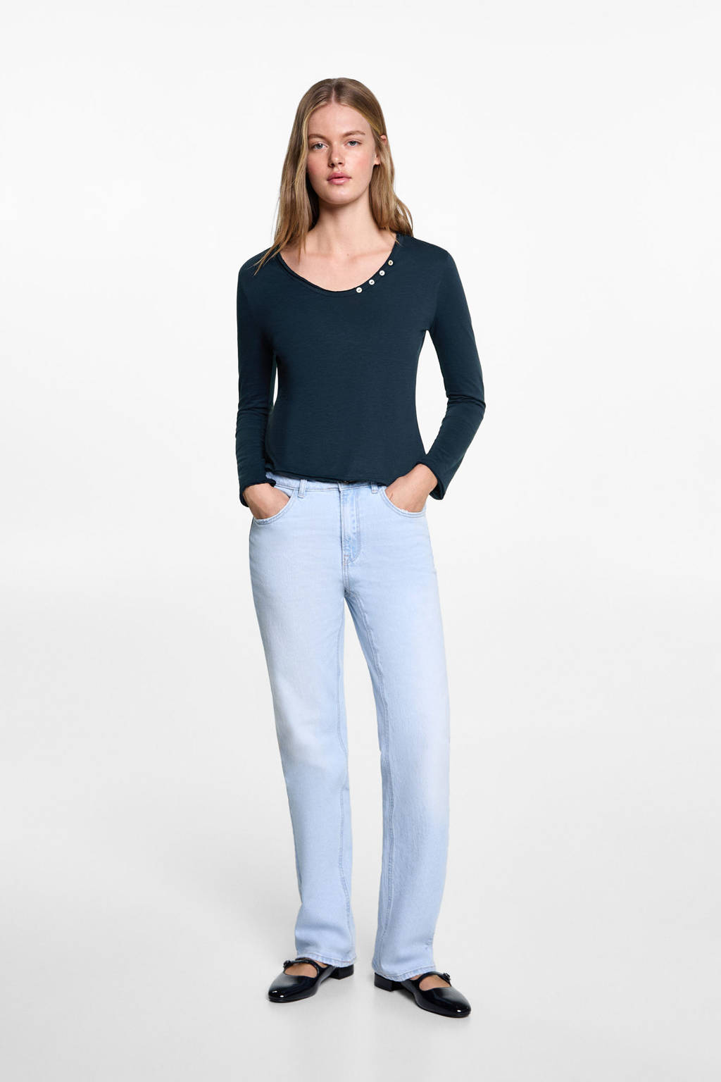 MANGO TEEN longsleeve marine