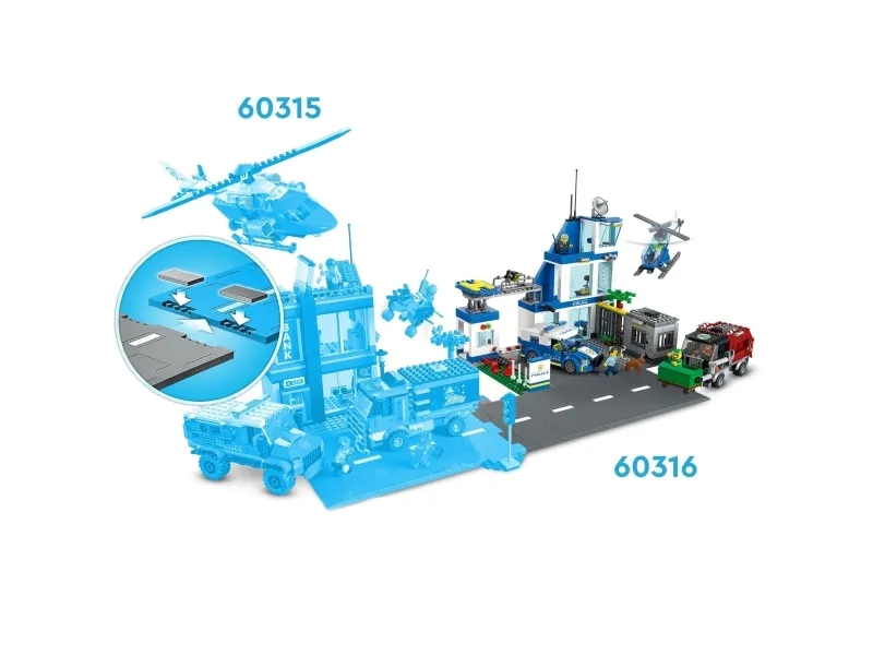 LEGO City 60316 Politistation