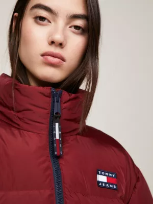 Jaqueta puffer Alaska com capuz