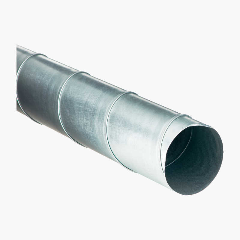 Ventilasjonsrør, Ø 100 mm x 2 m