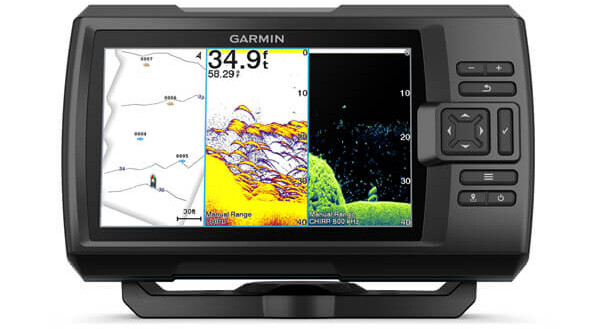 Echosondeur Garmin Striker Vivid cv avec GT20-TM Transducer