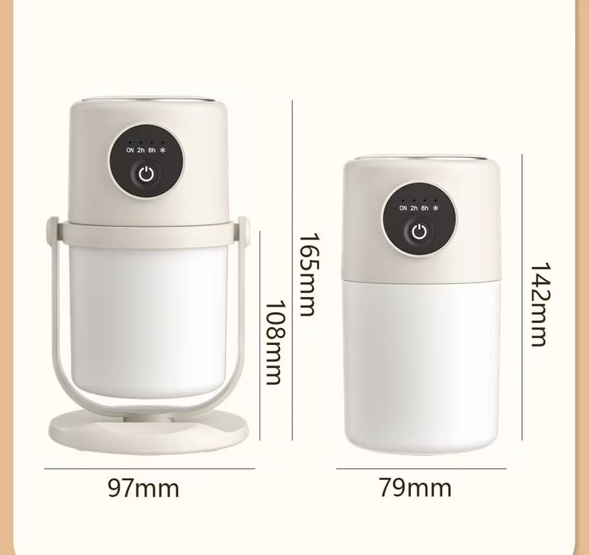 HOMTEC - USB-mistbevochtiger met standaard