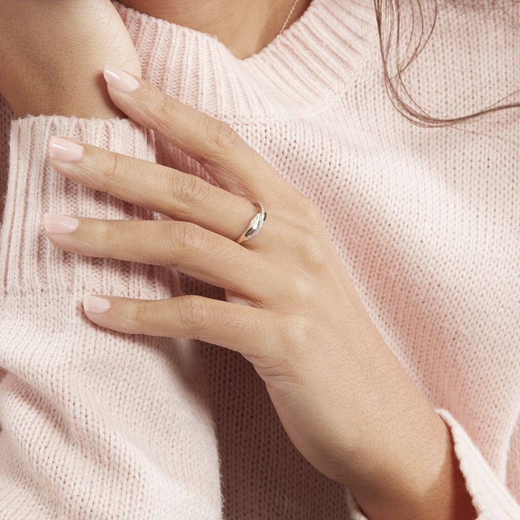 Bague Camelia Or Jaune Diamant