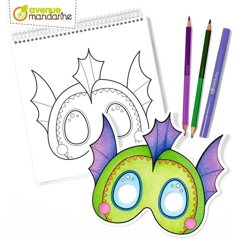 Graffy Pop Mask, Animaux fantastiques - Violet