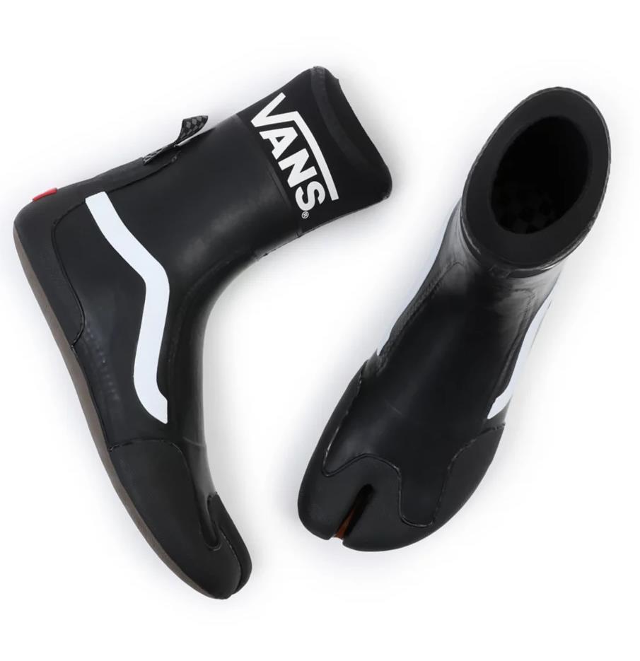 Vans Surf Boot / Chaussons - Vans Hi Split Toe T 3mm Black Black 10 US