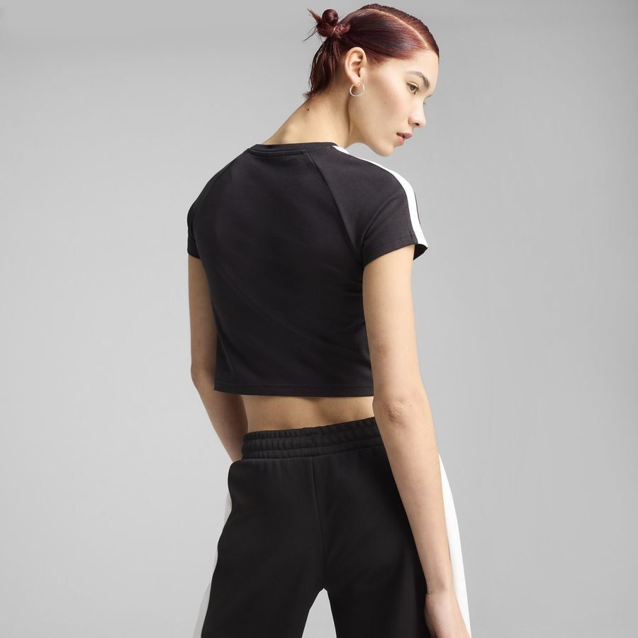 Puma T7 Kurzes figurbetontes T-Shirt