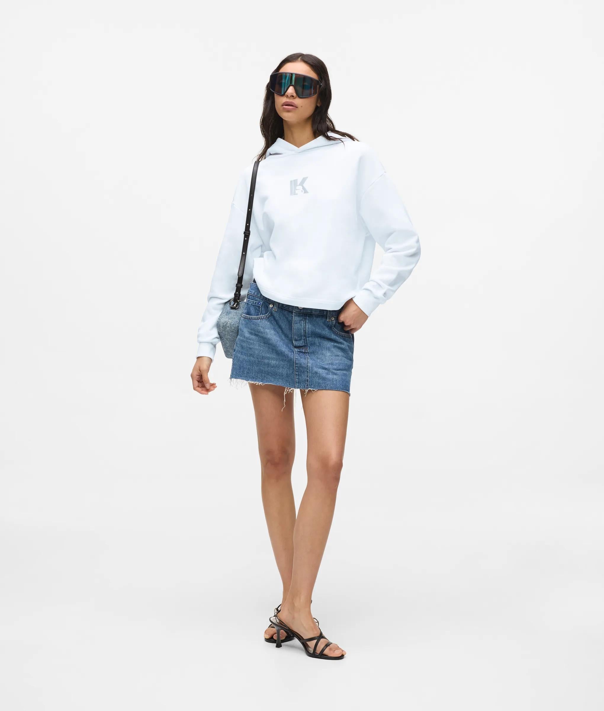 Regular K-logo hoodie