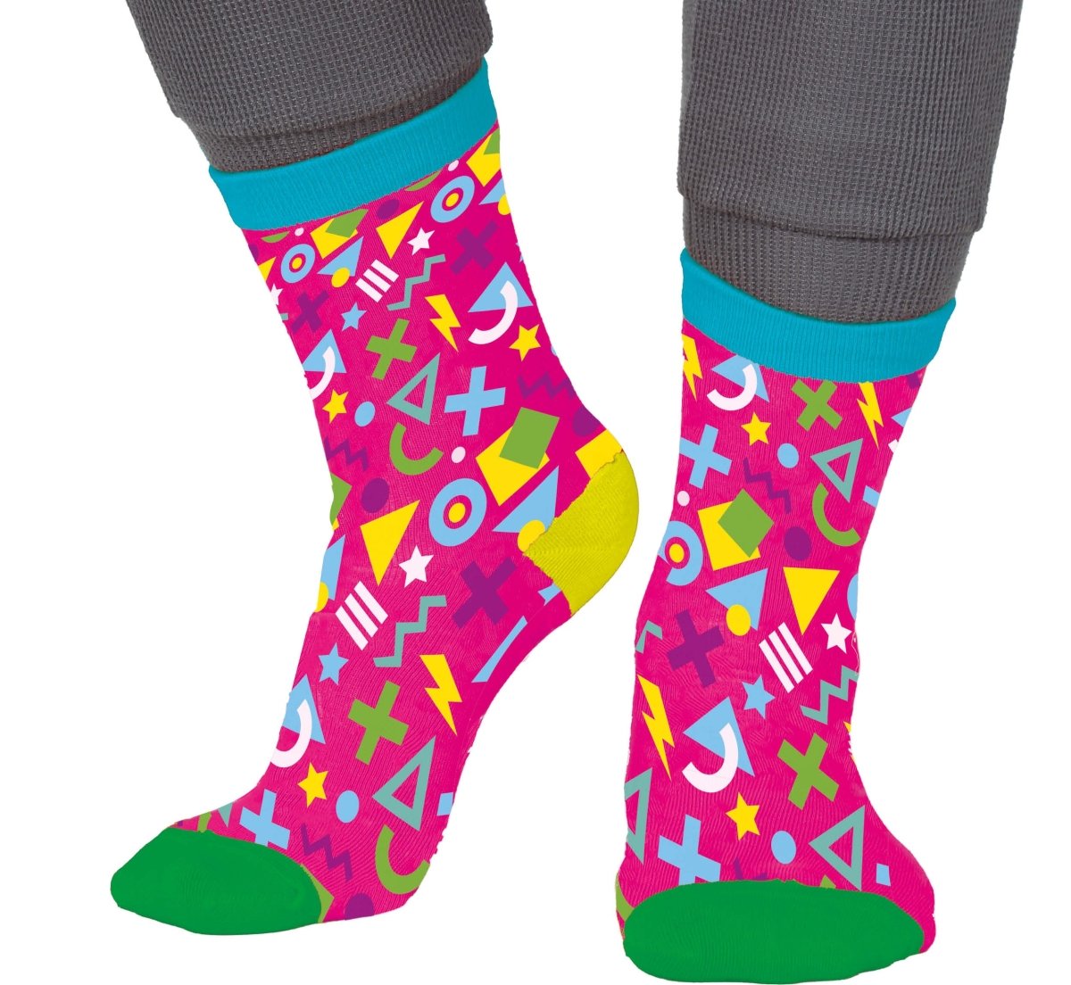 Neon 80S Sokken Roze