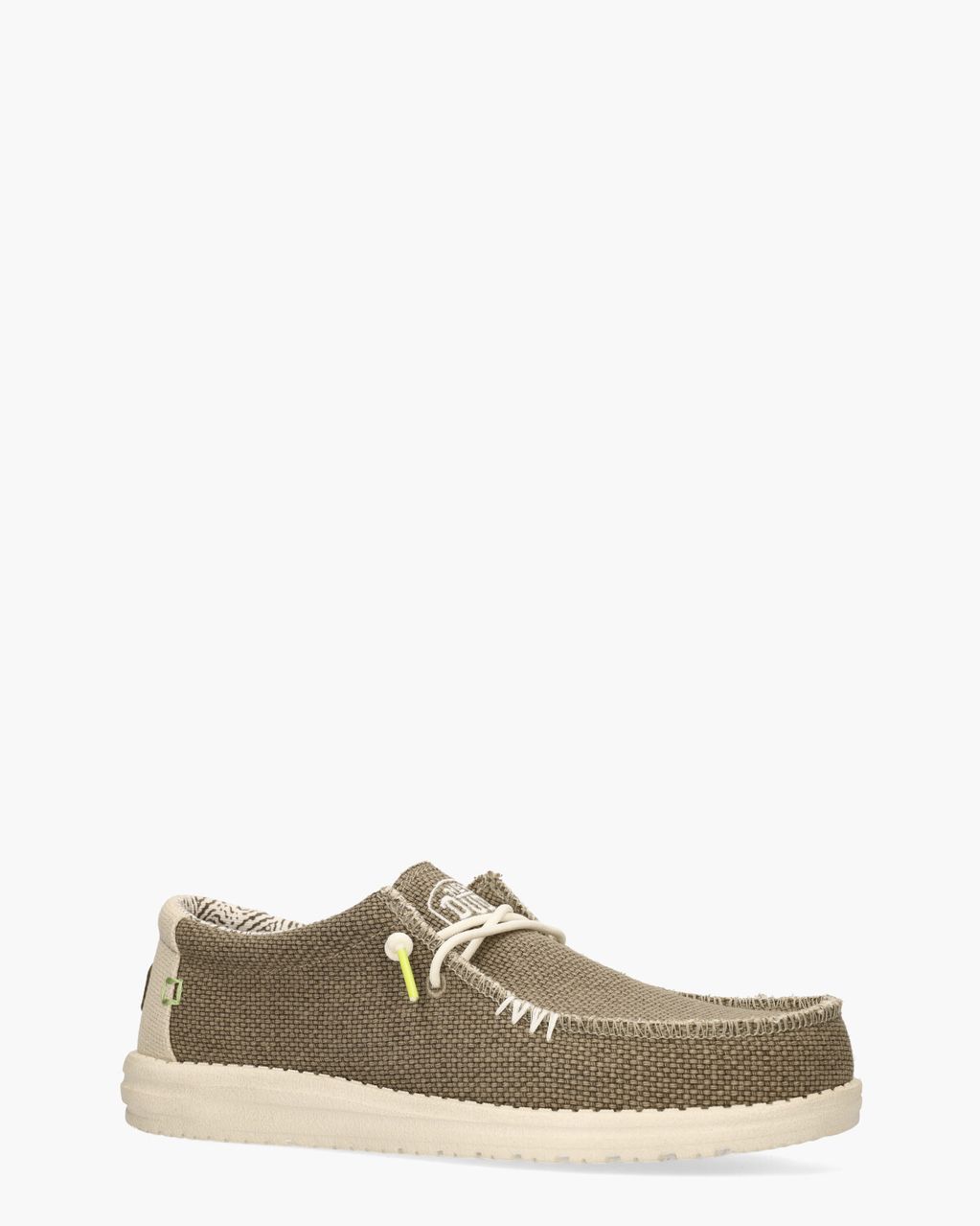 Hey Dude Wally Braided Taupe Heren Veterschoenen