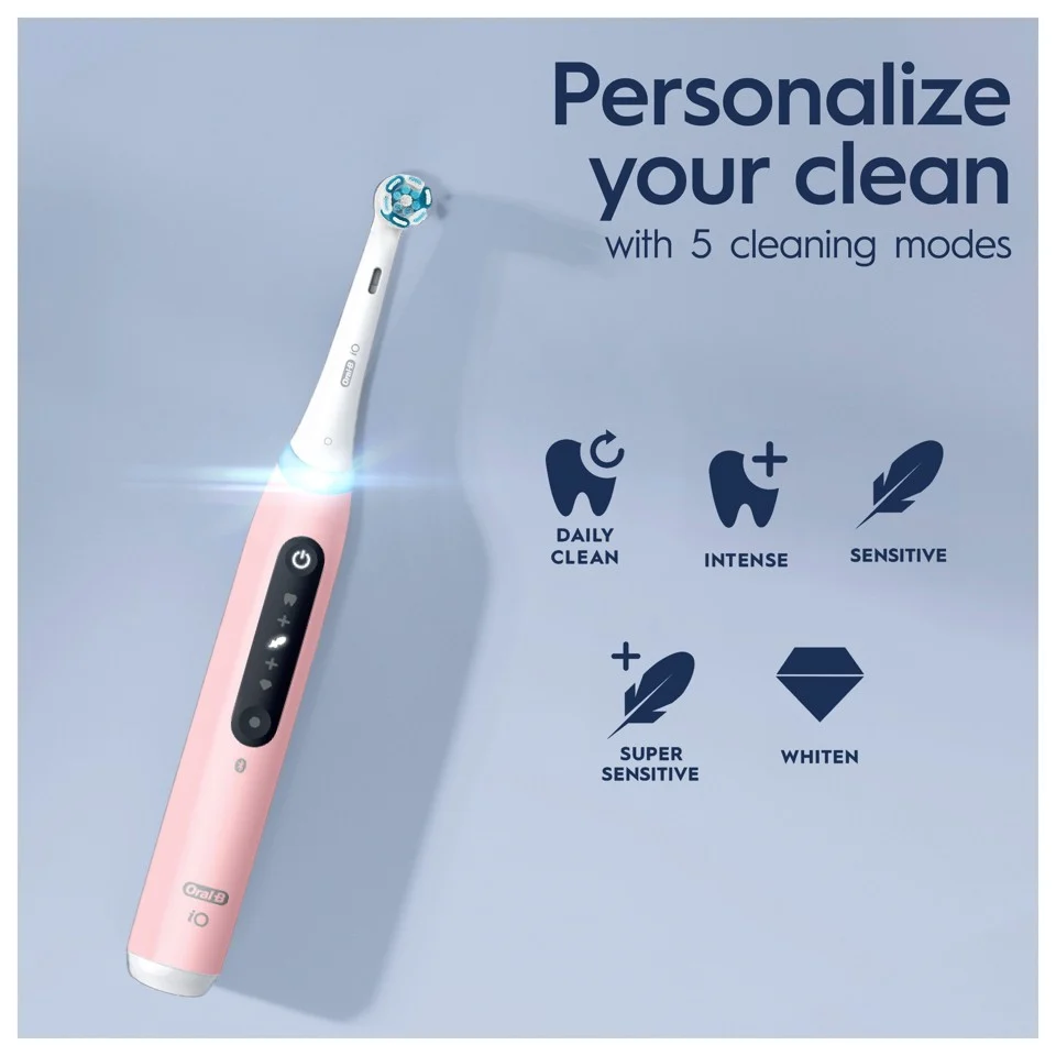 Oral-B - iO5s Blush Pink Elektrisk Tandbørste
